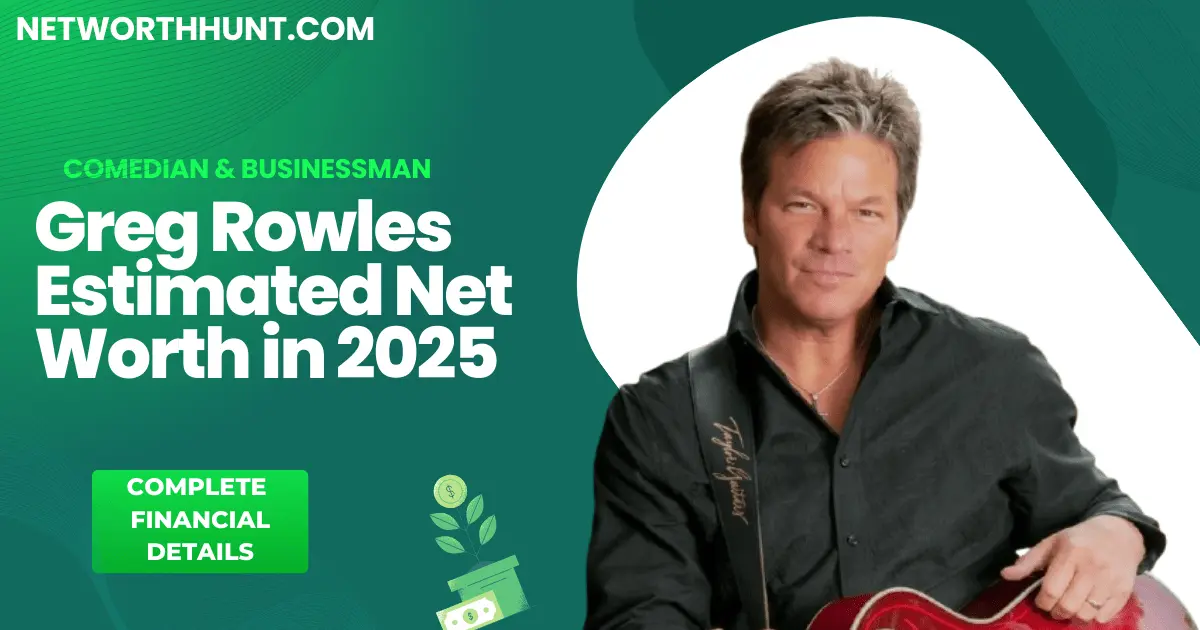 Greg Rowles net worth